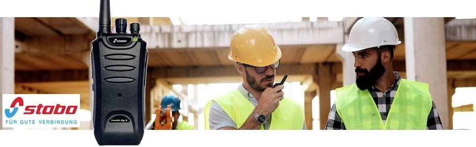 Комплект із 2 PMR-радіостанцій Stabo freetalk digi_8 20283