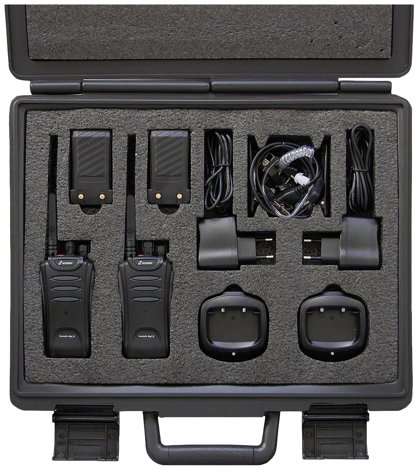 Комплект із 2 PMR-радіостанцій Stabo freetalk digi_8 20283