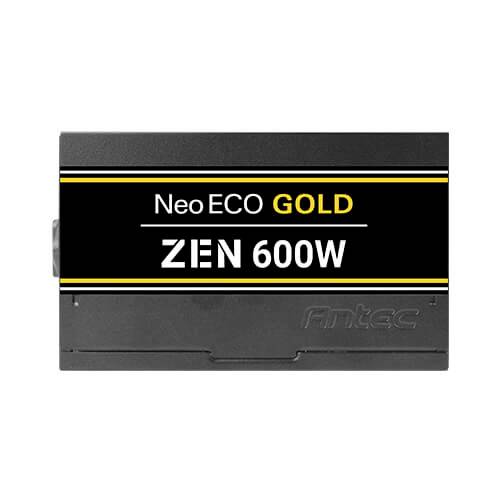 Neo ECO GOLD ZEN 600W zasilacz w kolorze czarnym.