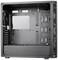 Obudowa komputera bez zamontowanych podzespołów, sfotografowana z boku. Posiada kilka wentylatorów i szyny montażowe.