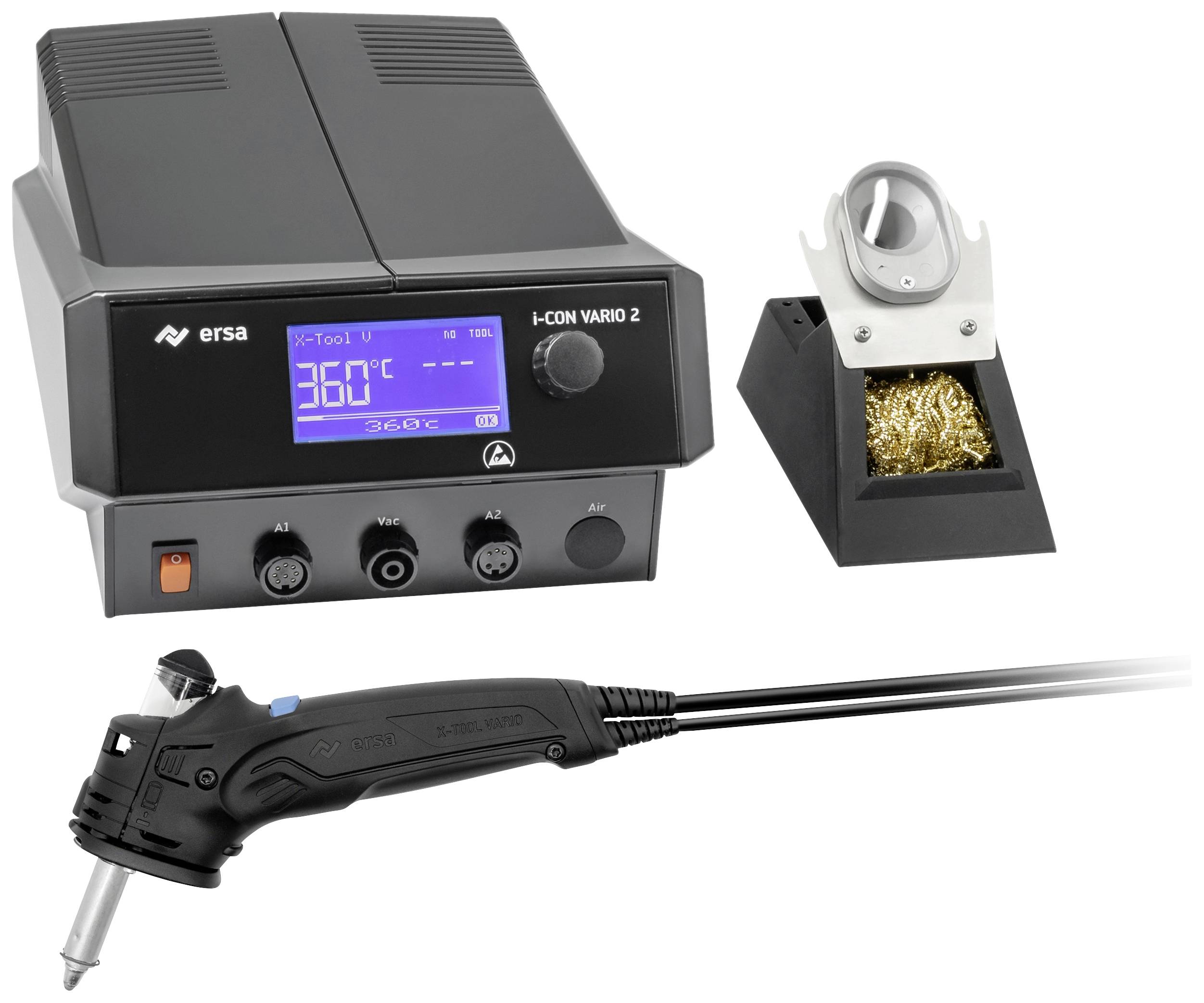 Паяльна та демонтажна станція Ersa 0ICV2005XV 0ICV2005XV 200 Вт 150 - 450 °C