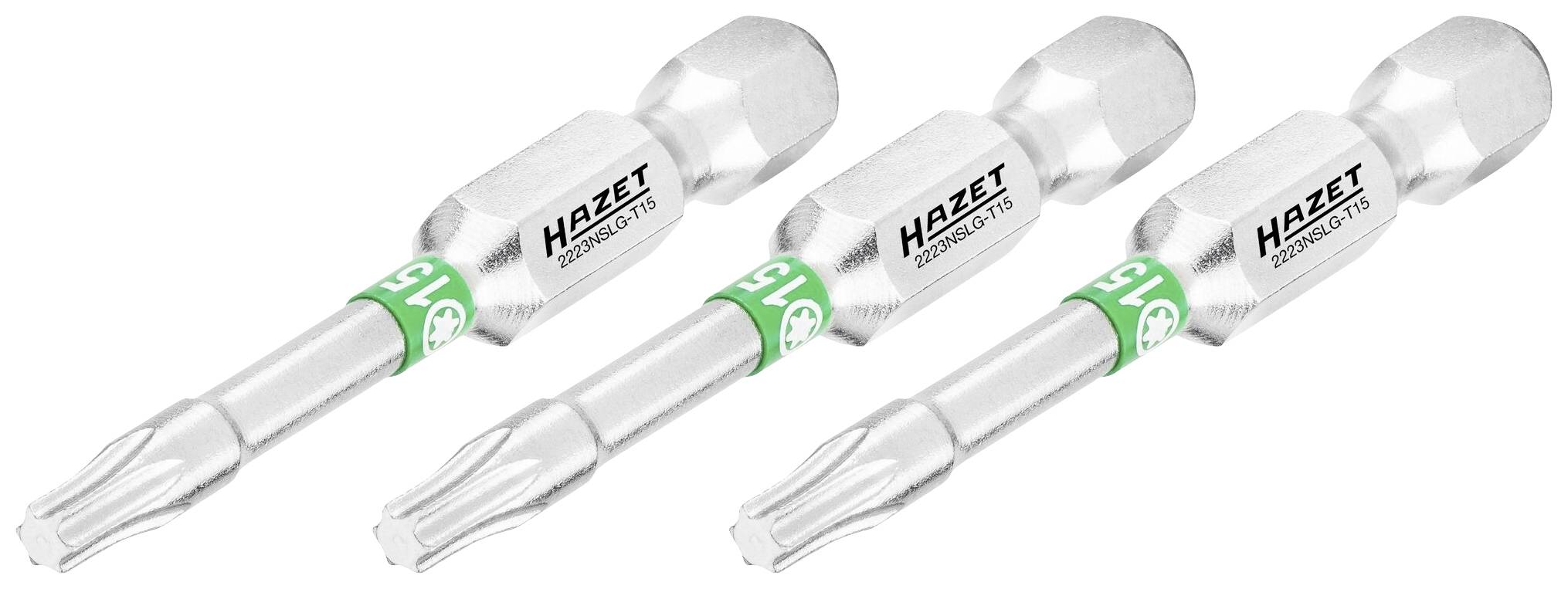 Біти Hazet 2223NSLG-T15/3 C 6.3, 3 шт.