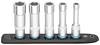 Hazet 900LG-SR/5 zewnętrzny sześciokąt Listwa wtykowa 5 szt. Kwadrat, 1/2" (12.5 mm)