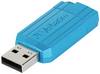 Verbatim USB DRIVE 2.0 PINSTRIPE Pendrive USB 64 GB niebieski 49961 USB 2.0