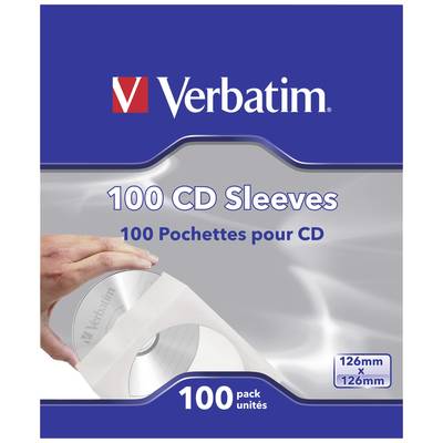 Verbatim Koszulka na CD/DVD 49976 biały 100 szt.