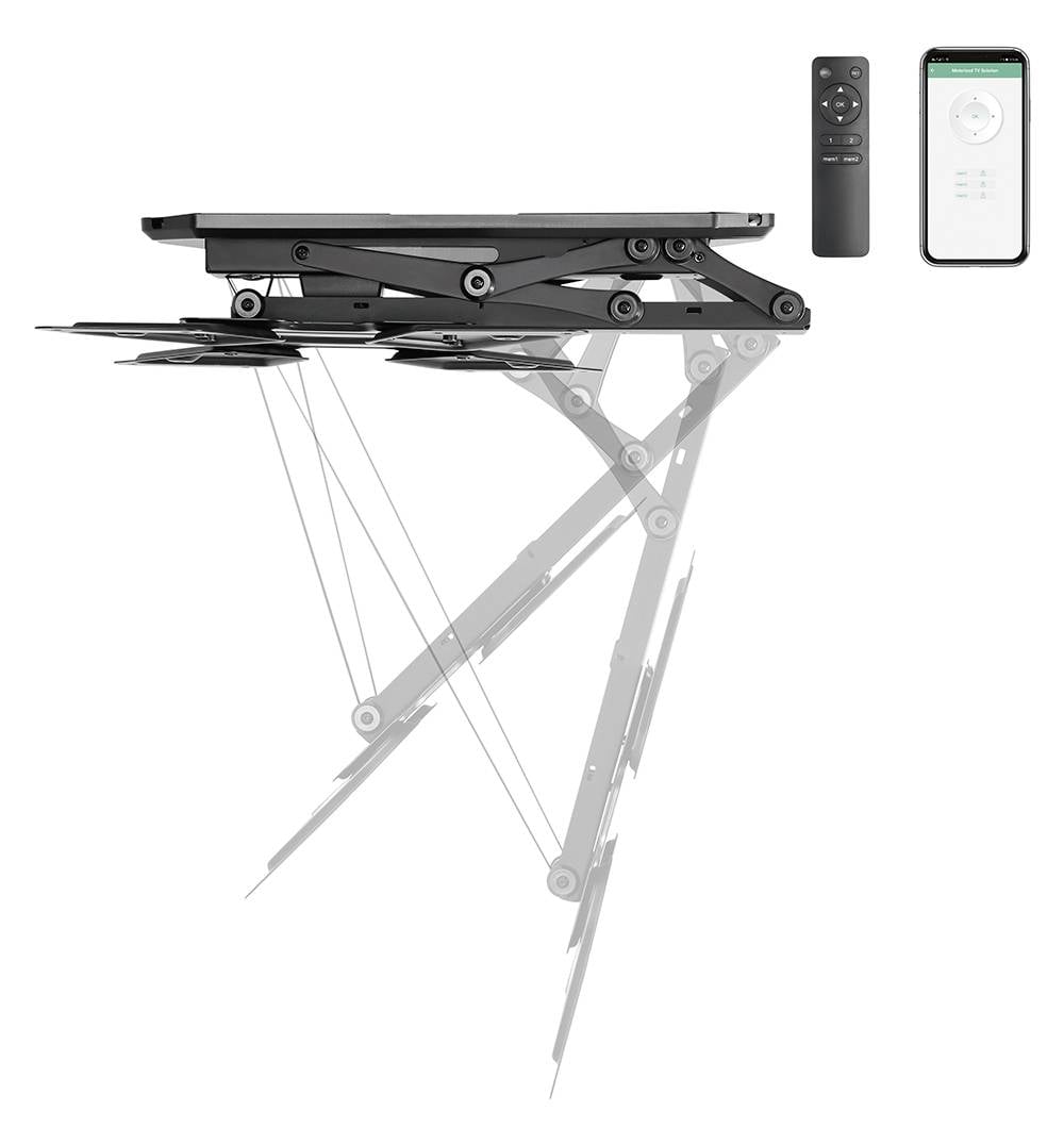 Стельове кріплення для телевізора My Wall HL43ML із пультом дистанційного керування 58,4 см (23 дюйми) - 139,7 см (55 дюймів) App