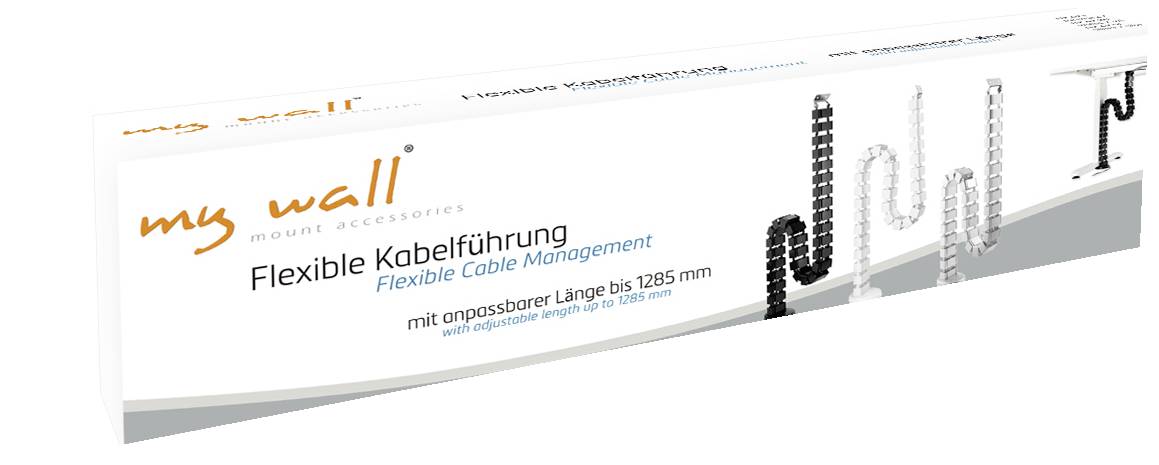 Тримач для кабельного джгута My Wall HZ42L чорний 1 шт.