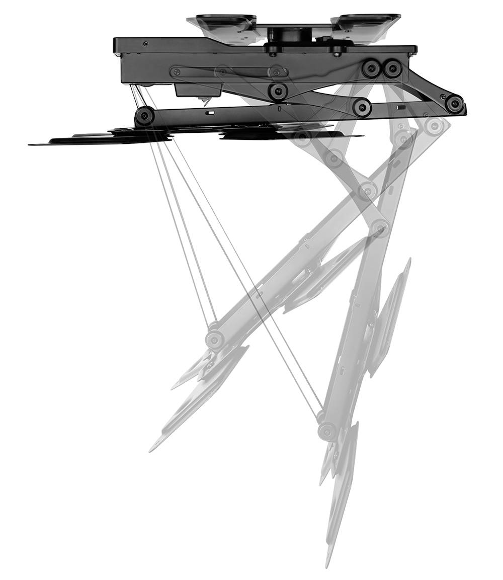 Кріплення для стелі телевізора My Wall HL46ML з пультом дистанційного керування, мобільне, поворотне, з можливістю нахилу, 58,4 см