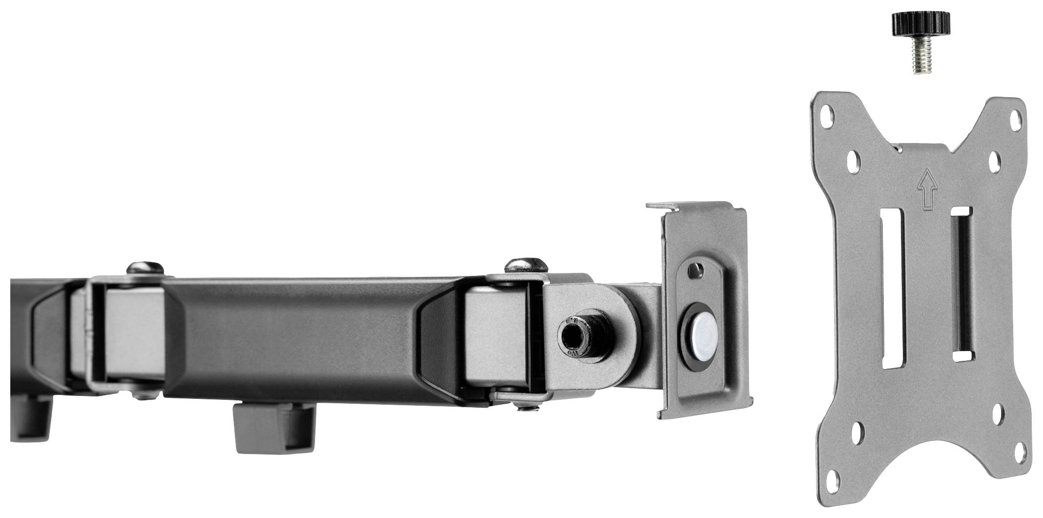 Настенный держатель для монитора My Wall Monitor Holder, настольный HL50-2L, 2 дисплея, 43,2 см (17 дюймов) - 81,3 см (32 дюйма), 