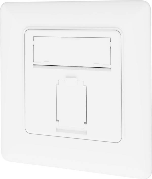 Gniazdo sieciowe Digitus DN-9010/8-1 DN-9010/8-1, CAT 6a, biały