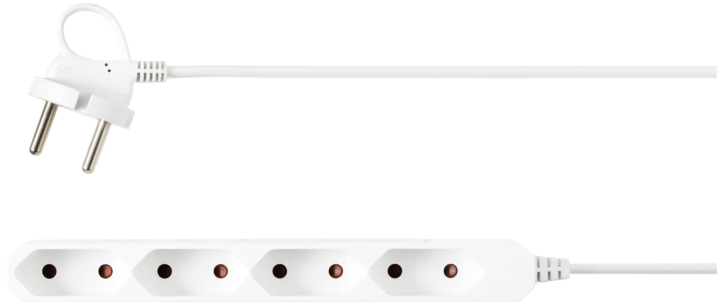 Sygonix SY-5806878 4 x Подовжувач Кількість розеток: 4