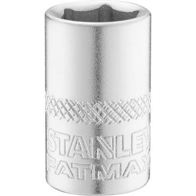 Nakrętka z logo 'Stanley FatMax', o kształcie cylindrycznym, o wytrzymałej konstrukcji, przeznaczona do profesjonalnych narzędzi.