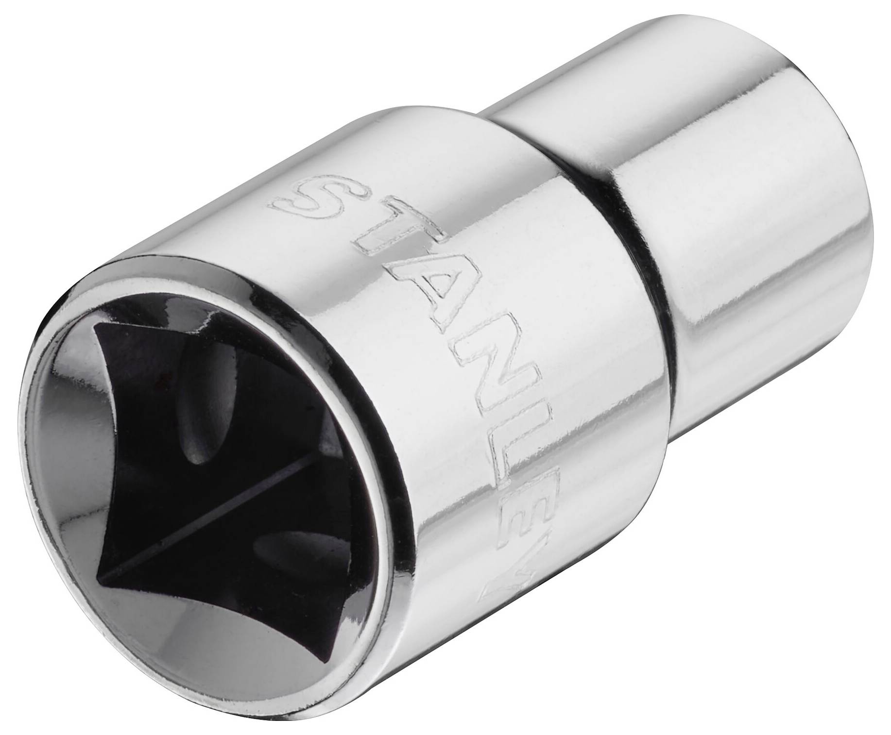 Nasadka chromowo-wanadowa, typowa dla narzędzi, z czworokątnym profilem wewnętrznym do użycia z kluczem dynamometrycznym.