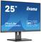 25-calowy monitor firmy iiyama, model ProLite XUB2595WSU, z wyświetlaczem IPS i rozdzielczością 1920x1200 pikseli.