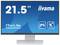 Monitor z napisem '21.5" iiyama ProLite T2252MSC', wyświetlający symbole ekranu IPS oraz funkcji 10-punktowego ekranu dotykowego o charakterze pojemnościowym.