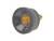 Mały, okrągły adapter metalowy z wąskim otworem pośrodku, skoszony na bokach. Stosowany do specyficznych przyłączy urządzeń.