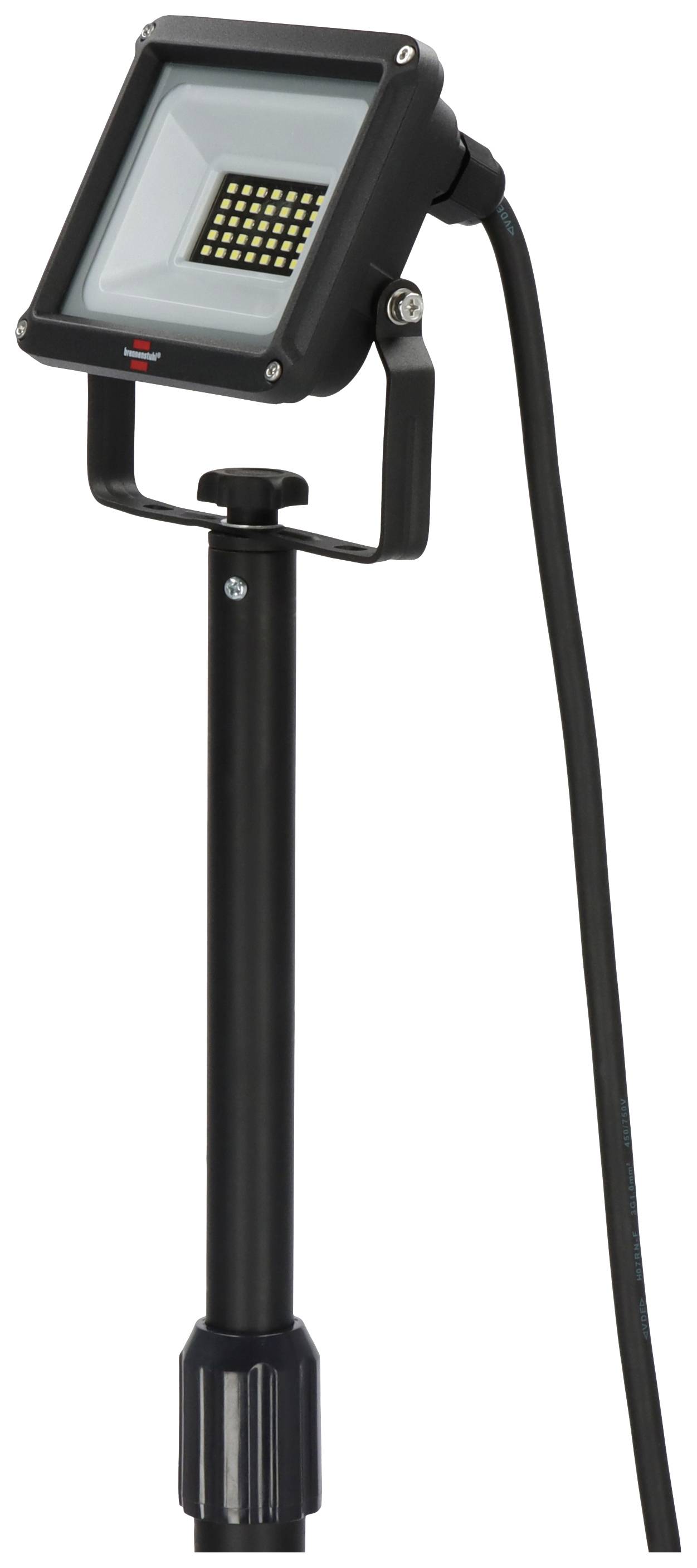 Робочий світлодіодний ліхтар Brennenstuhl JARO 3060 T 1171250244 EEK D (A - G) Максимальна довжина стійки: 1800 мм 20 Вт 2300 лм д