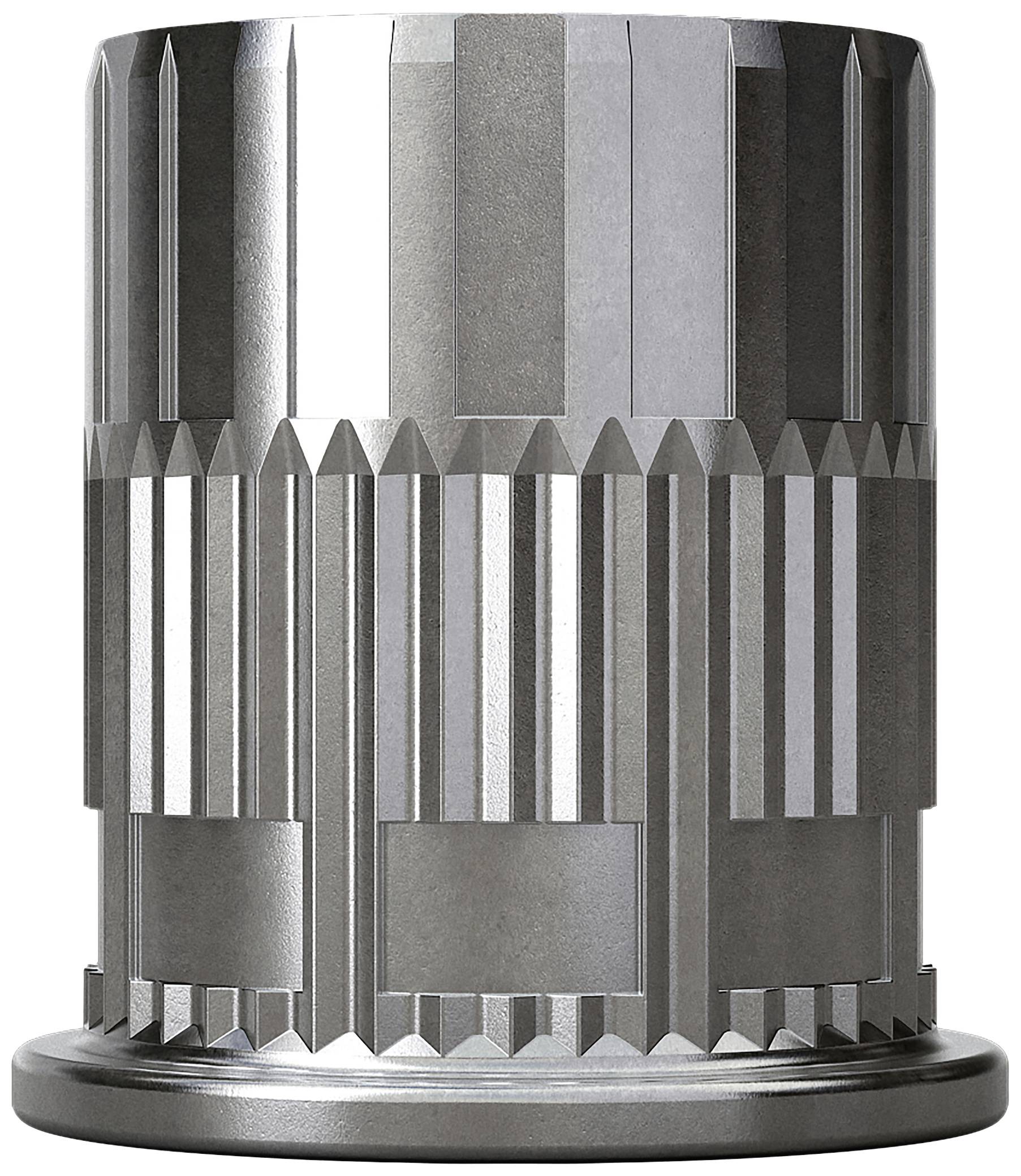 Metalowy cylinder z precyzyjnie wyrzeźbionymi, pionowymi rowkami i geometrycznymi wzorami.