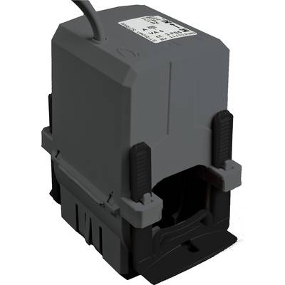 Szary elektryczny silnik z czarną podstawą i czarnym przewodem podłączeniowym na górze; etykieta produktu widoczna na wierzchu.
