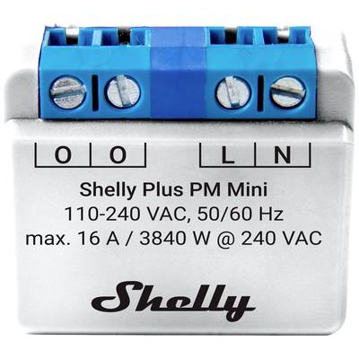 Shelly Plus PM Mini  Moduł pomiarowy  Wi-Fi, Bluetooth