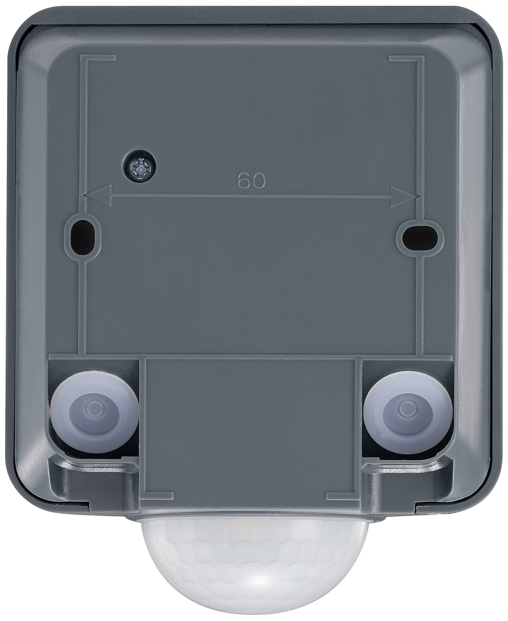 Датчик руху PIR Sygonix SY-5836536 360° IP54 темно-сірий