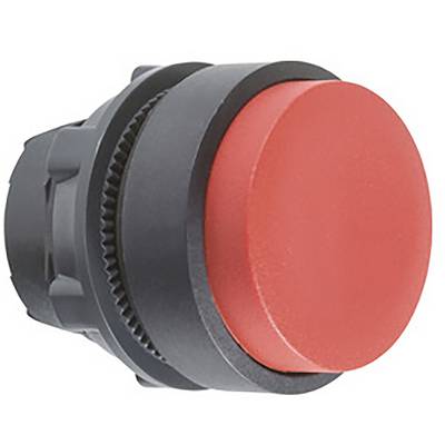 Czerwony przycisk awaryjnego wyłączenia, używany do zatrzymania maszyn jako środek bezpieczeństwa w sytuacjach awaryjnych.