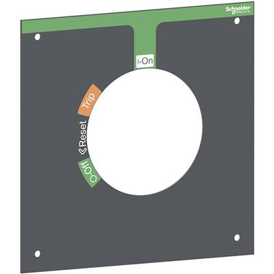 Obraz tablicy sterowniczej z opisami: na górze 'I-On', po lewej stronie 'Trip', 'Off', 'Reset'. Logo producenta w prawym górnym rogu.