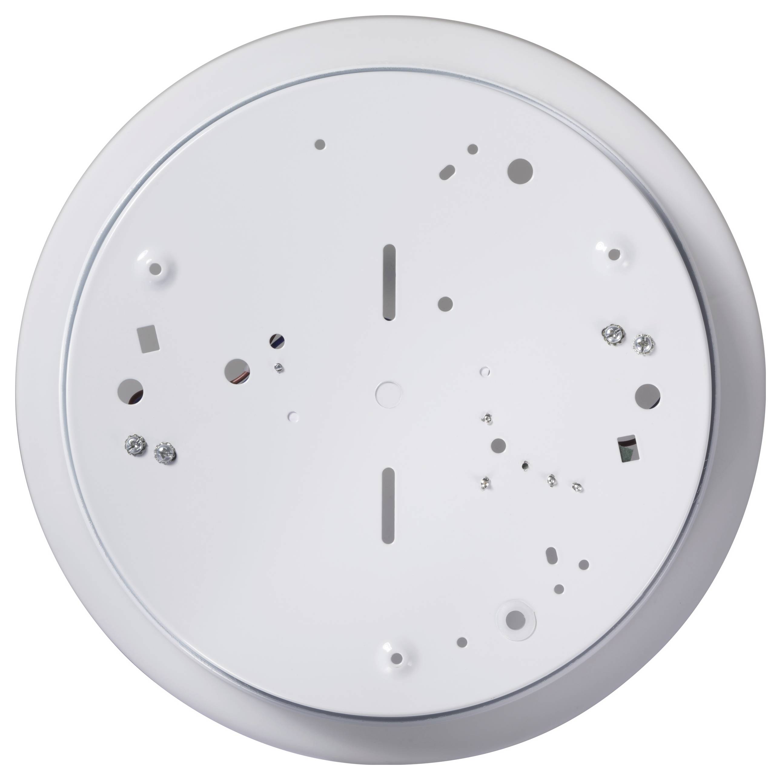 Білий стельовий світильник Sygonix SY-5844660 з датчиком руху