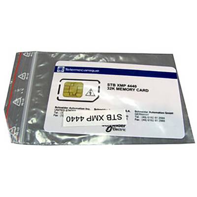 Opakowanie karty pamięci opisane jako 'STB XMP 4440 32K Memory Card', zawierające informacje o firmie i produkcie.
