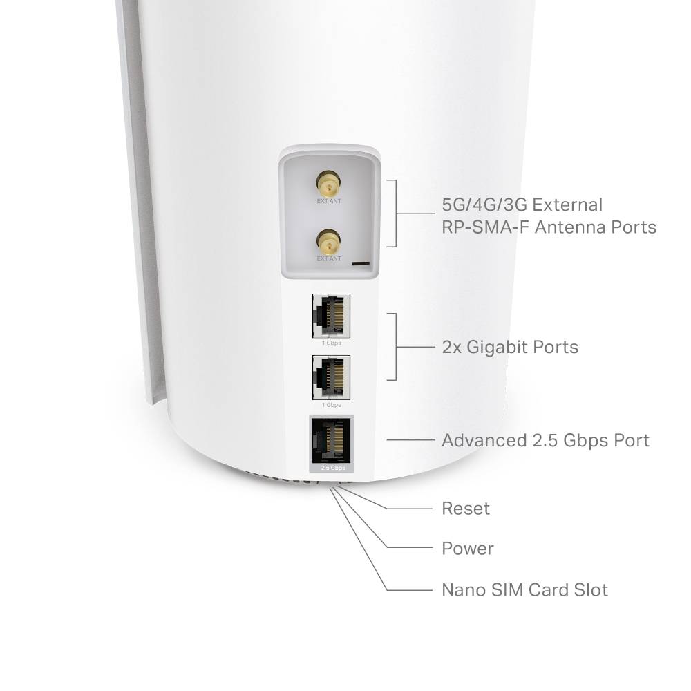 TP-Link - TP-Link Deco X50-5G + （オマケ）TL-SG105 Deco X50-5G | Brama sieciowa 5G domowego systemu Mesh Wi-Fi