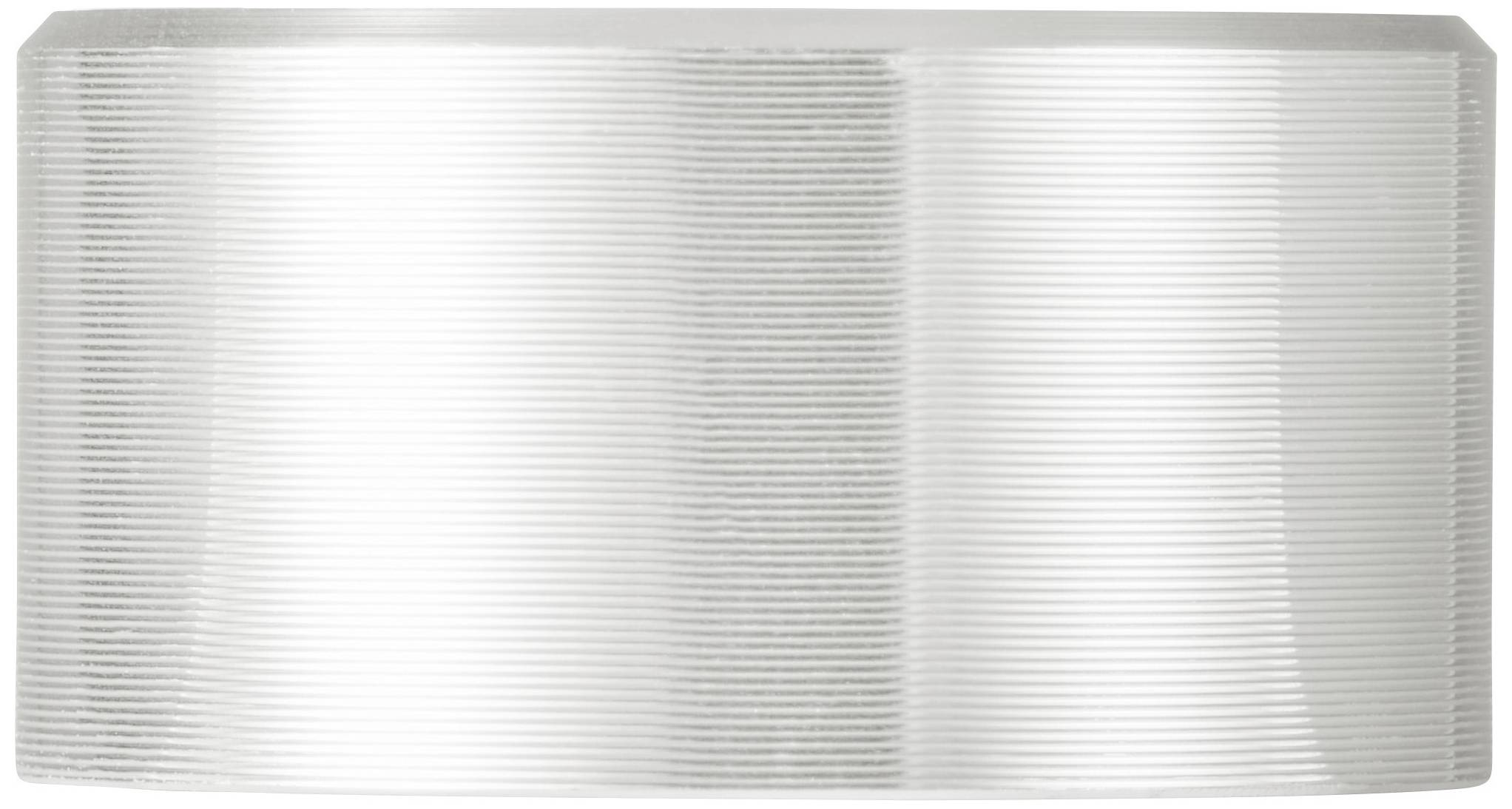 Metalowy cylinder o delikatnej strukturze rowków, odbijający światło.