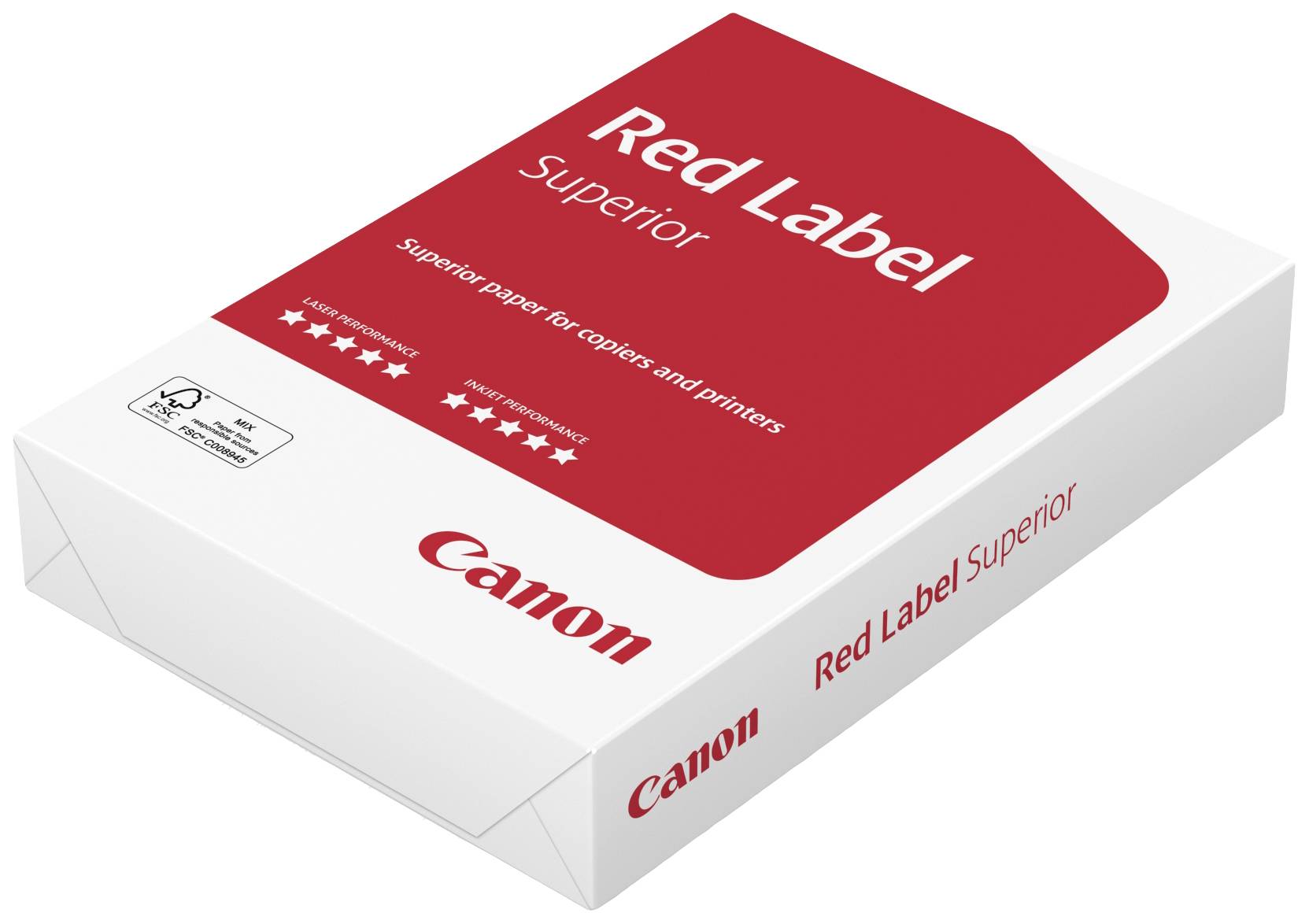 Універсальний папір для принтера та копіювання Canon Red Label Superior 99822064 DIN A4 80 г/м² 500 аркушів білий