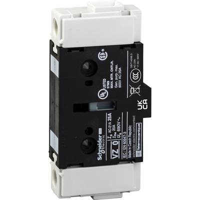 Wyłącznik nadprądowy prądu stałego 'Schneider Electric', 2-biegunowy, 25 A, 600 V. Certyfikat CE. Główny wyłącznik dla systemów elektrycznych.