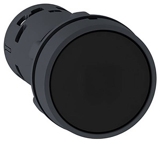 Schneider Electric XB7NA25 Przycisk, Harmony XB7, monoblok, plastik, Ø22mm, czarny, 1NO+1Ö, zaciski śrubowe Akcesoria do małych skrzynek rozdzielczych           10 szt.