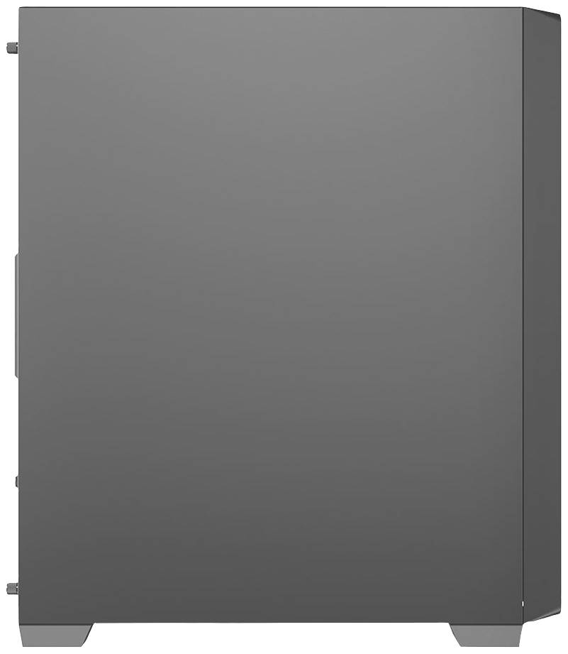 Szary, prostopadłościenny przedmiot, prawdopodobnie lodówka, na białym tle.