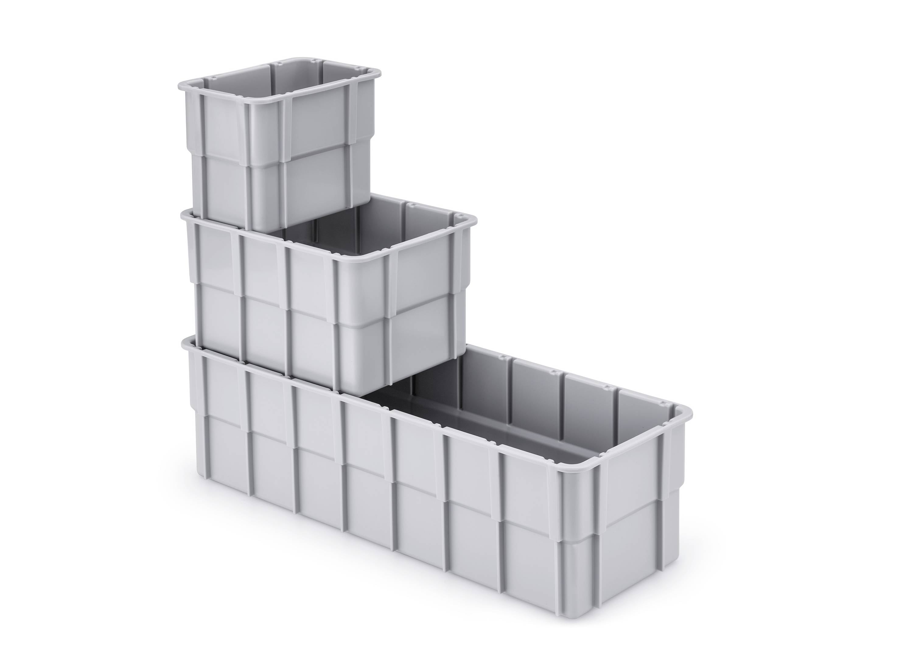 Alutec 75220 Штабелювана шухляда (Д x Ш x В) 181 x 131 x 101 мм сірий 1 шт.