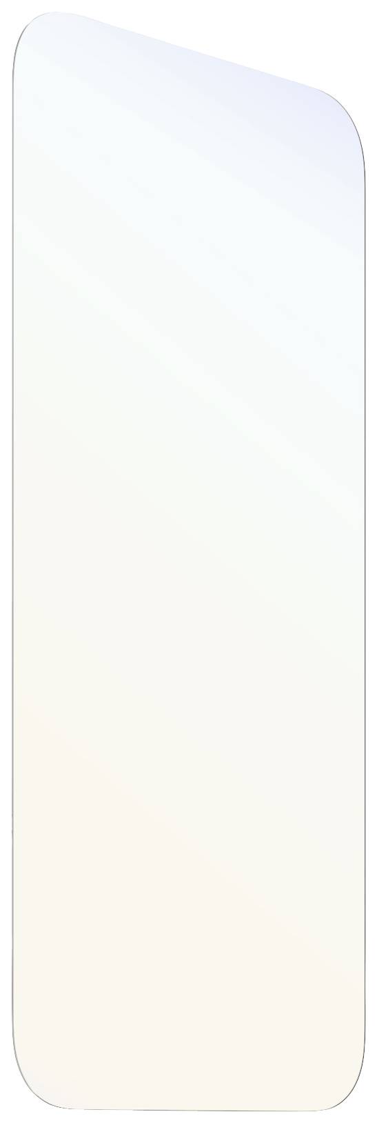 Prostokątny, przezroczysty gradient kolorów od niebieskiego do beżowego.