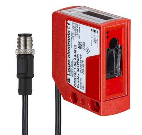 Leuze Electronic 50129534 optyczny czujnik odległości 1 szt. Zasięg maksymalny: 8.000 mm (D x S x W) 25 x 65 x 55 mm