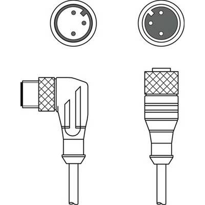 Leuze Electronic 548050 Linia połączenia Leuze, 1 szt.