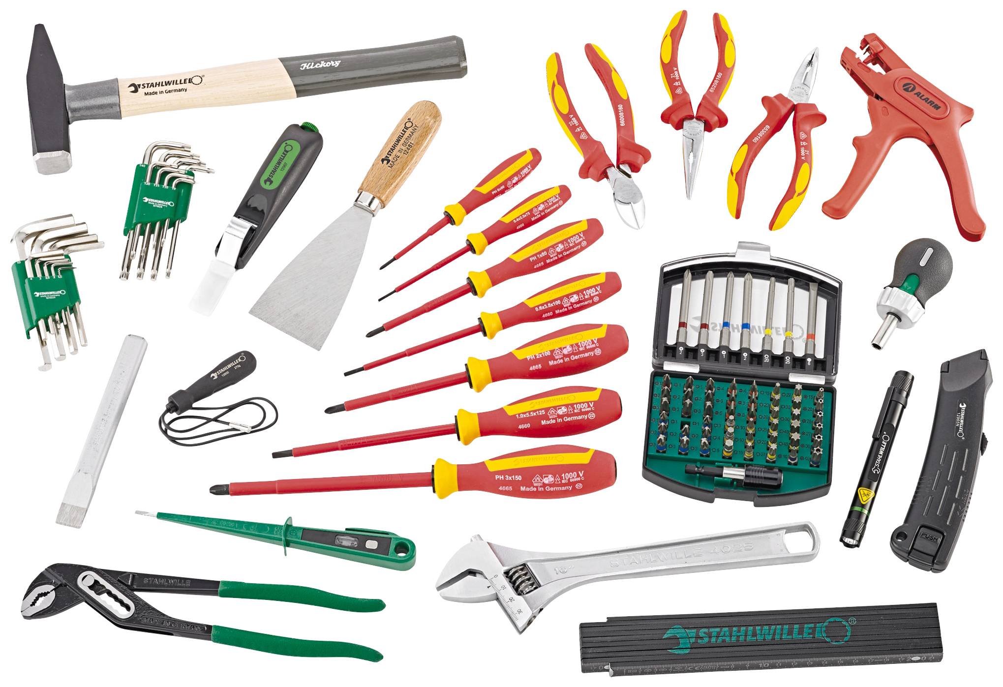 Ящик для інструментів з обладнанням Stahlwille STW L-BoXX Elektrikset 97830702 Розміри (Д x Ш x В) 360 x 444 x 152 мм