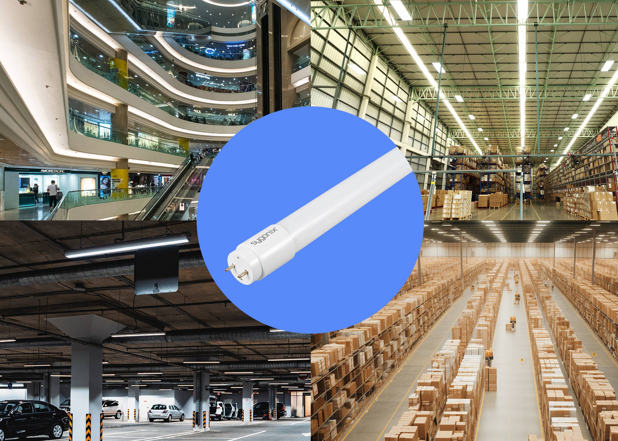 Світлодіодна трубка Sygonix SY-5972870 G13 17,5 Вт, холодний білий колір, 2300 лм