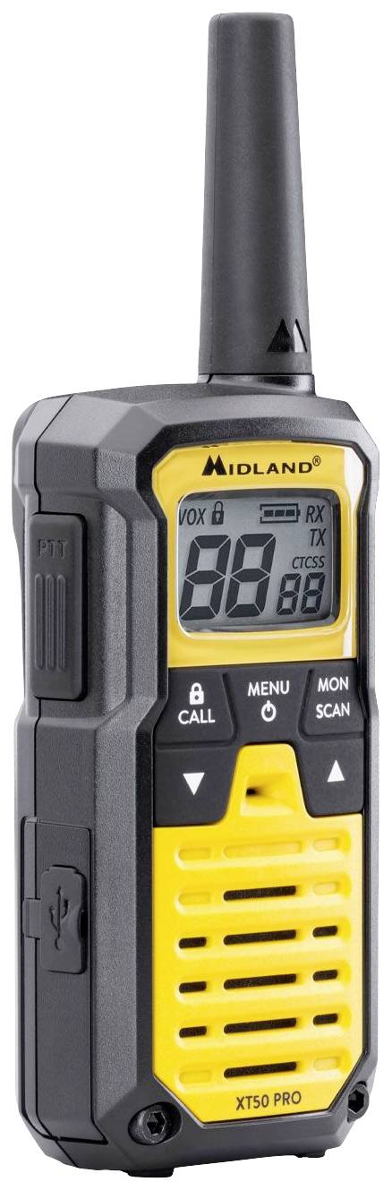 Рація Midland XT50 Pro Koffer Gelb LPD/PMR