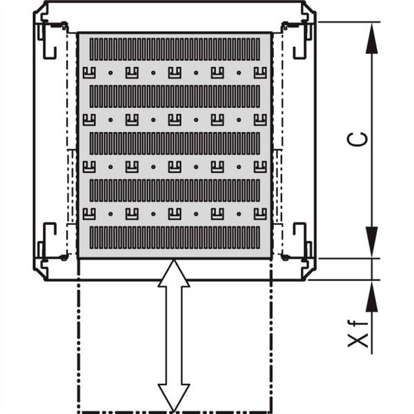 nVent SCHROFF 21130343 Półka na urządzenia (S x G) 600 mm x 600 mm 1 szt.