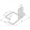 nVent SCHROFF 21236102 Wyprowadzenie kabla 1 szt.