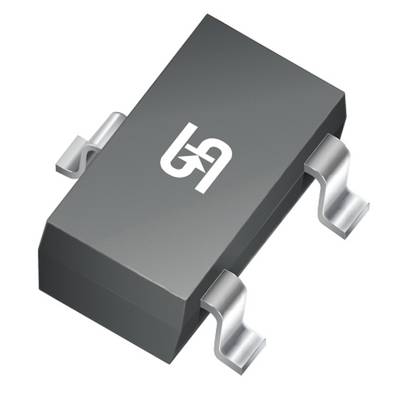Czarny element elektroniczny z logo 'BA' na górnej powierzchni oraz falistymi przewodami przyłączeniowymi na obu końcach.
