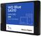 Dysk SSD firmy Western Digital, model 'WD Blue SA510', o pojemności 1 TB, z interfejsem SATA, z grafiką komputera i laptopa.