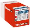 Fischer 566356 PowerFast II Wkręt do drewna z łbem stożkowym 8 mm 100 mm Wewnętrzna ząbkowana stal cynkowany galwanicznie 50 szt.