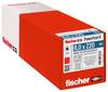 Fischer 566362 PowerFast II Wkręt do drewna z łbem stożkowym 8 mm 220 mm Wewnętrzna ząbkowana stal cynkowany galwanicznie 50 szt.