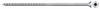 Fischer 568155 PowerFast II Wkręt do drewna z łbem stożkowym 8 mm 200 mm Wewnętrzna ząbkowana stal cynkowany galwanicznie 50 szt.