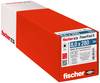 Fischer 568159 PowerFast II Wkręt do drewna z łbem stożkowym 8 mm 280 mm Wewnętrzna ząbkowana stal cynkowany galwanicznie 50 szt.